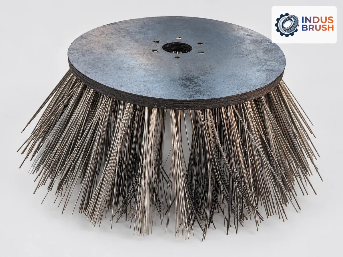 Steel Wire Side Broom — product view 1