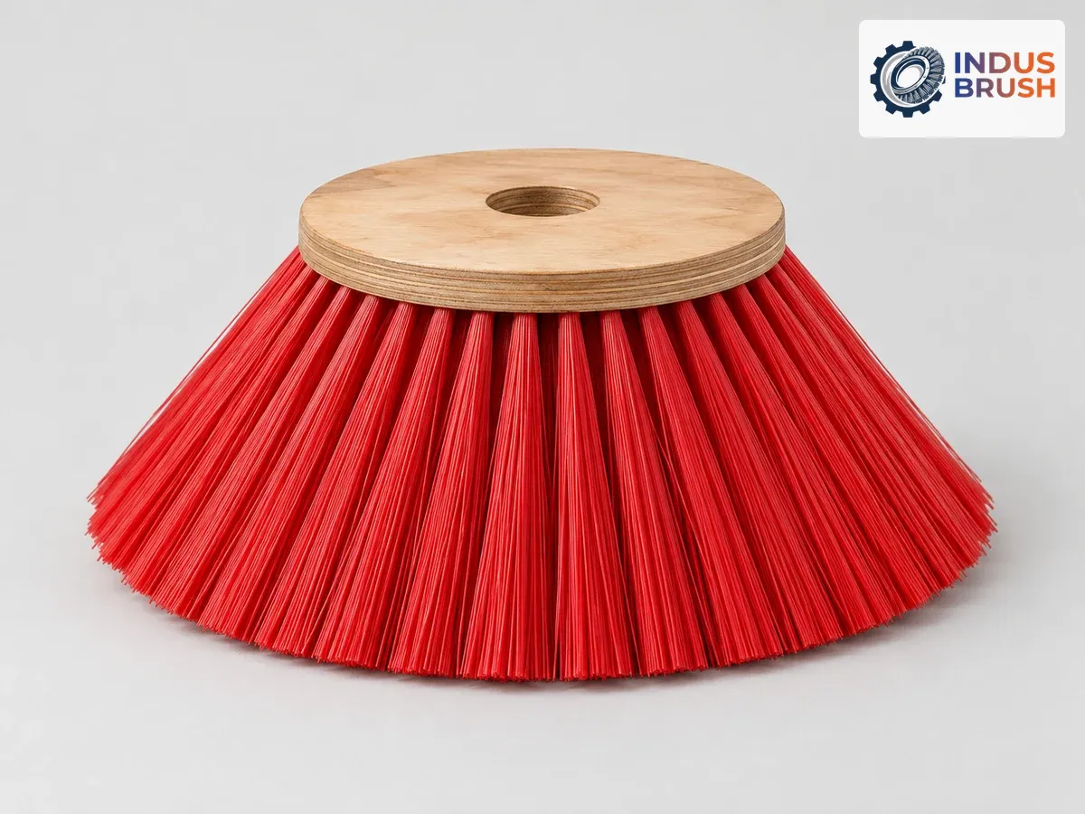 Conical Side Sweeping Brush — product view 1 (representative illustration)