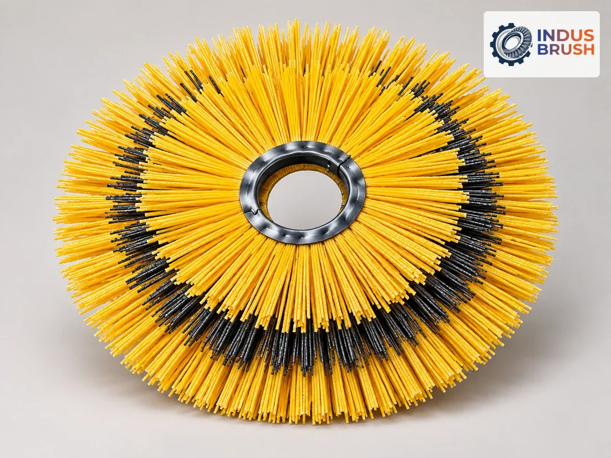 Convoluted Wafer Ring Brush — product view 1