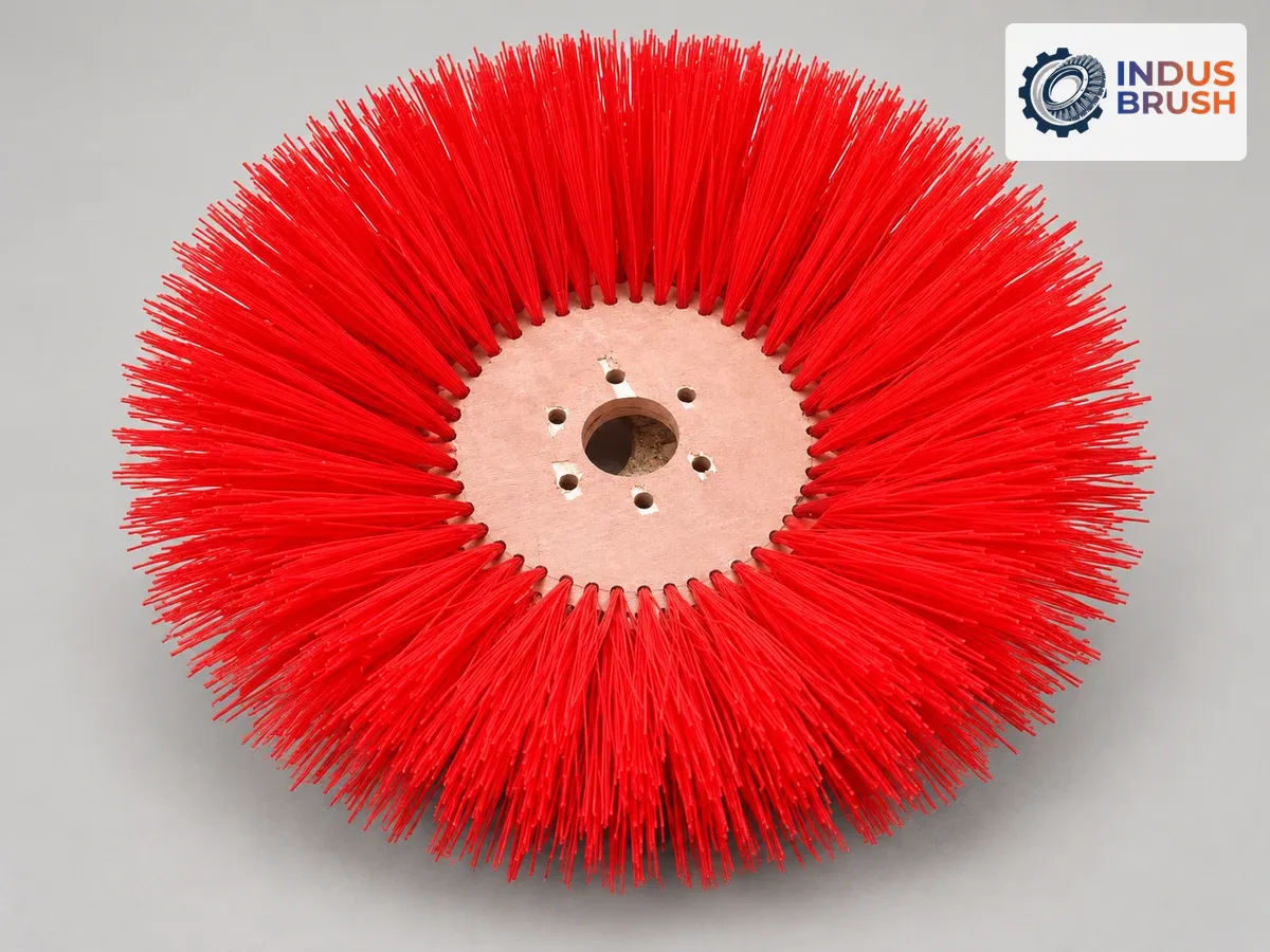 Metal-Top Nylon Gutter Broom — product view 1