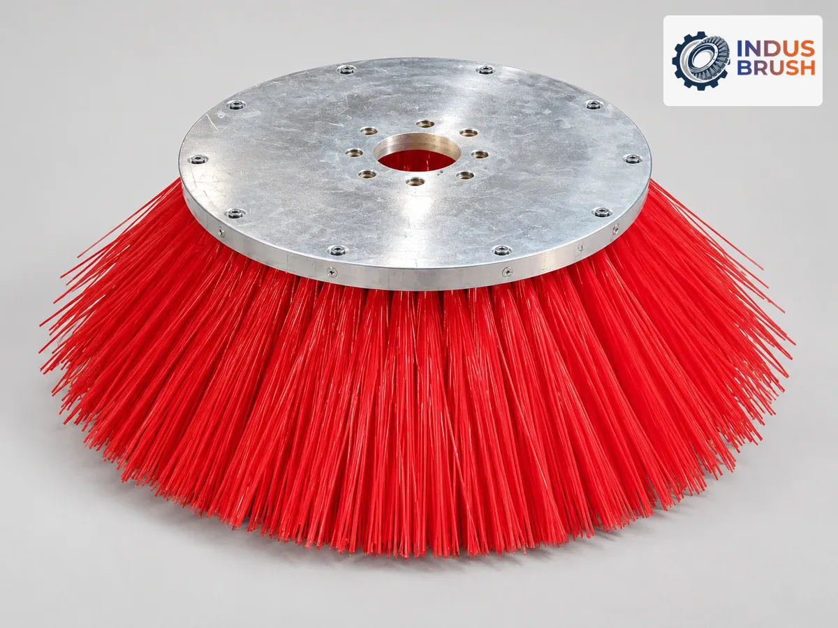 Metal-Top Nylon Gutter Broom — product view 2