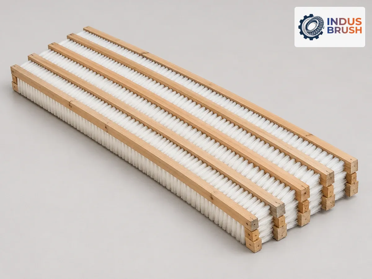 Nylon Roll Body Brush for Flour Mills — product view 1