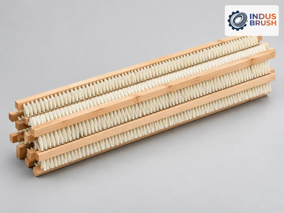 Roll Body Brush for Flour Mills — product view 1