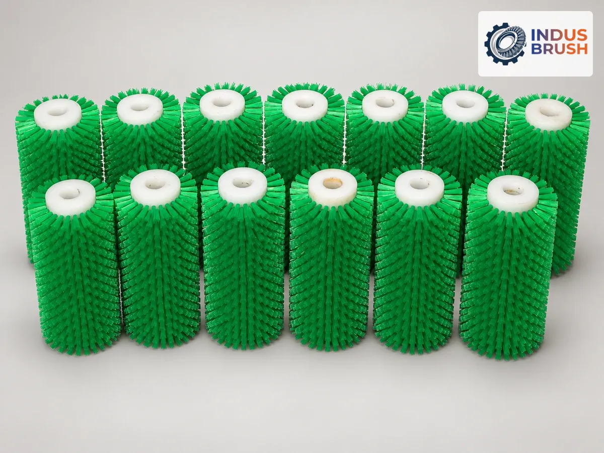 Soft Green Nylon Kinnow Washing Roller — product view 5