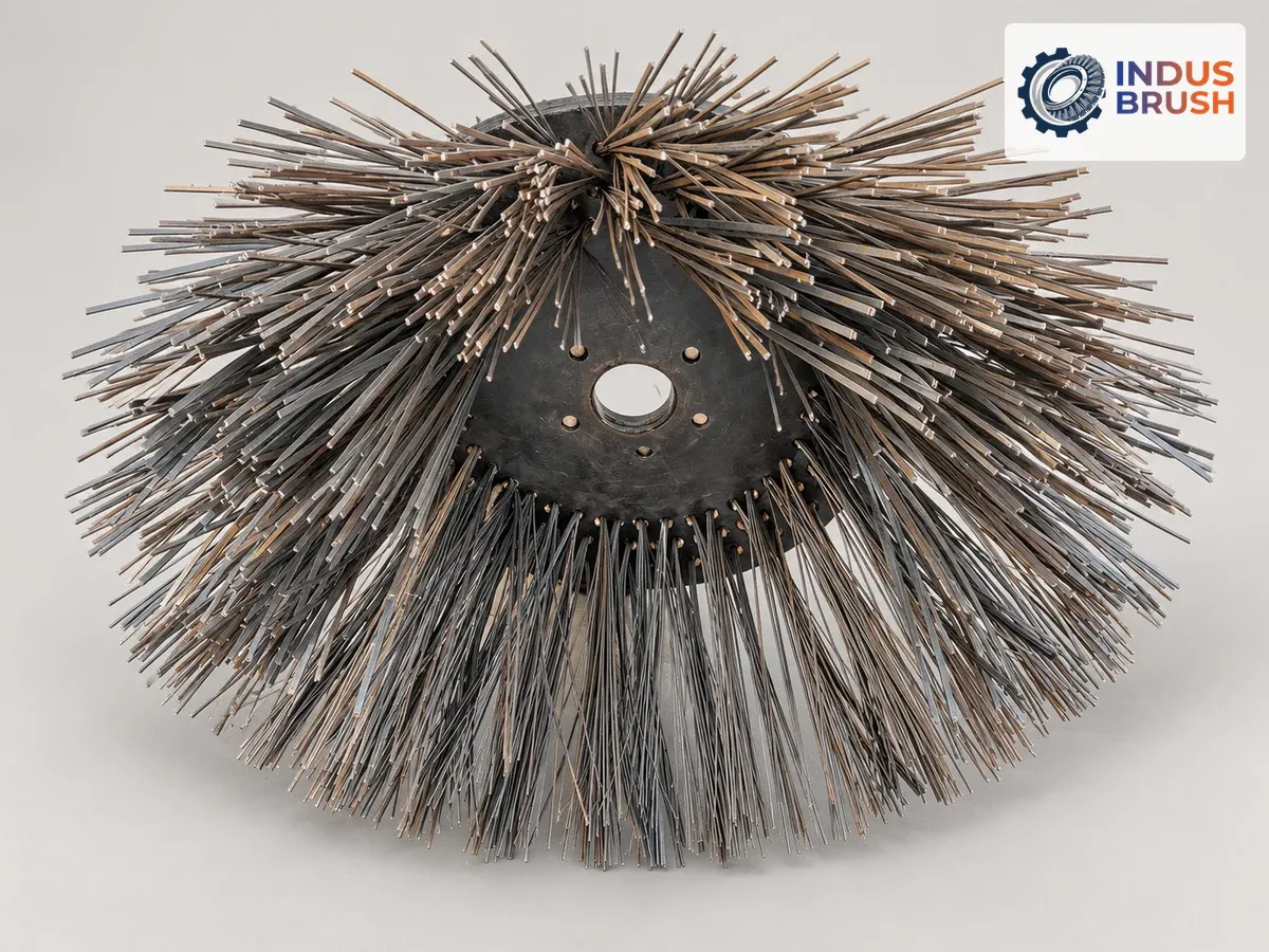 Steel Wire Side Broom — product view 2