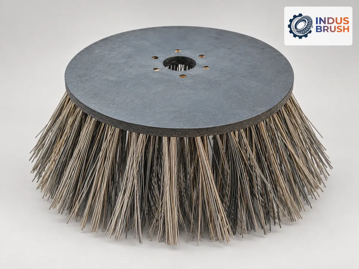 Steel Wire Side Broom — product view 3