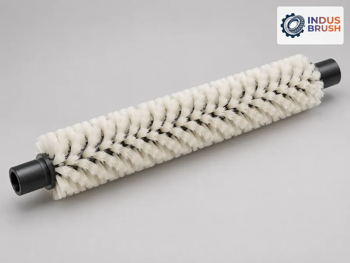 Wooden-Sleeve Industrial Roller Brush — product view 2